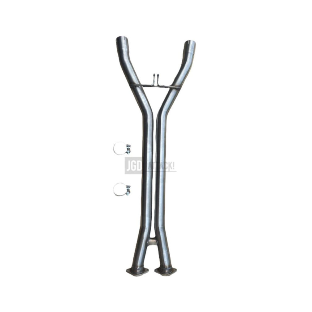 H-PIPE Stainless Resonator (CORVETTE C7 14-19)