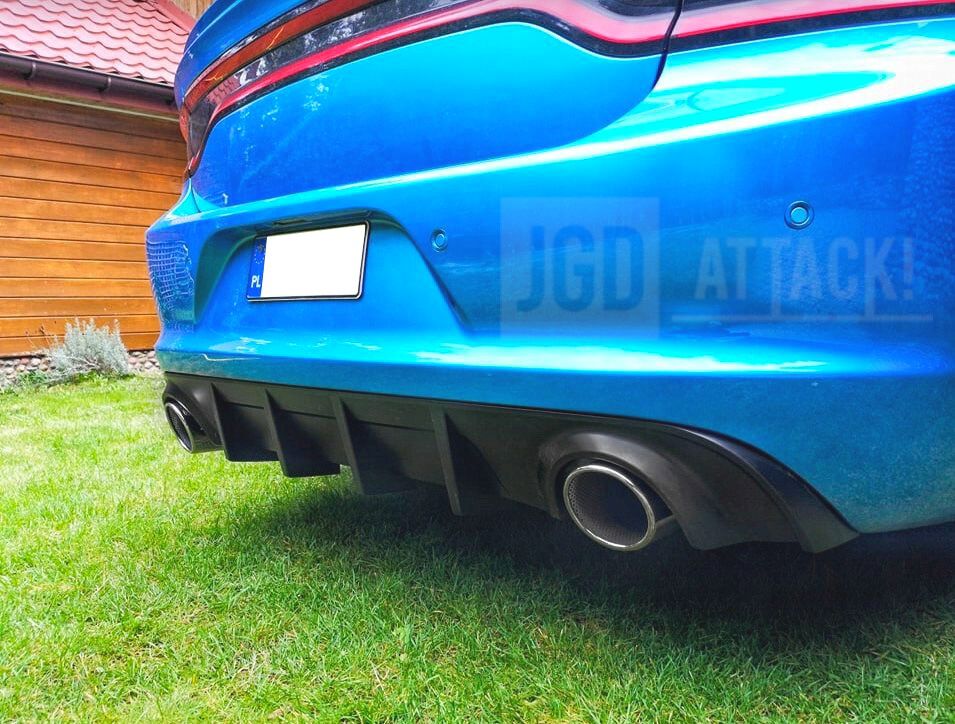 Rear Bumper Diffuser - SRT style (CHARGER 15-23 SXT, RT)