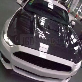 Maska z Włókna Węglowego – Carbon (MUSTANG 15-17 GT, V6, Ecoboost) - 6