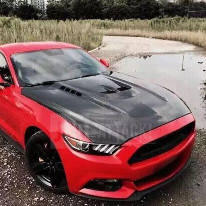 Maska z Włókna Węglowego – Carbon (MUSTANG 15-17 GT, V6, Ecoboost)