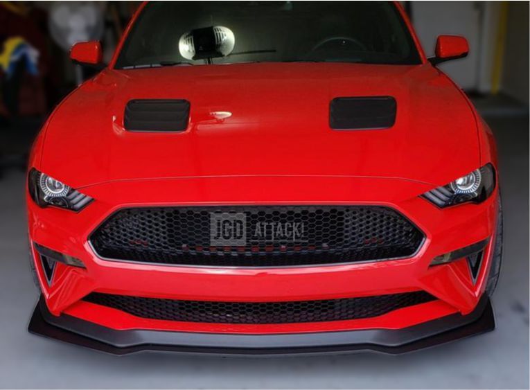 Grill Atrapa Góra i Dół - Bullitt Styl (MUSTANG 18-23 GT, EcoBoost)