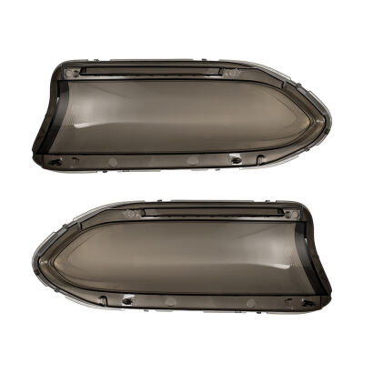 Headlight Covers; Smoked - Set (CHARGER 15-23)