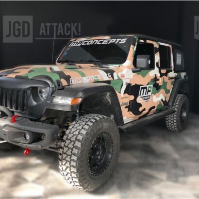 Aluminiowe Stopnie Boczne - Zestaw (WRANGLER 18-21 JL 4-drzwiowy)
