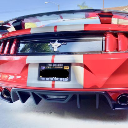 IKON Style Rear Diffuser (MUSTANG 15-17 BASE ONLY)