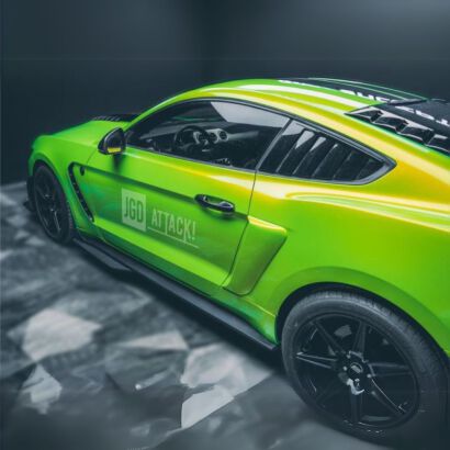 Listwy Progowe - GT500 Styl (MUSTANG 15-23 Ecoboost, V6, GT)