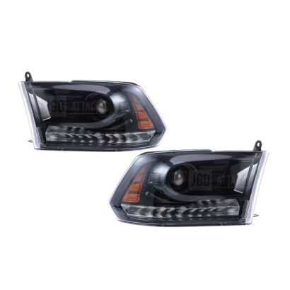 OE Style Full LED Projector Headlights - Set (RAM 09-18)