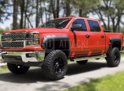 Fender Flares - Pocket Rivet Style (SILVERADO 1500 14-18)