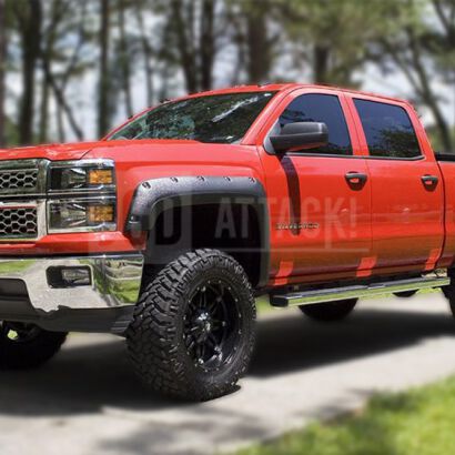 Fender Flares - Pocket Rivet Style (SILVERADO 1500 14-18)