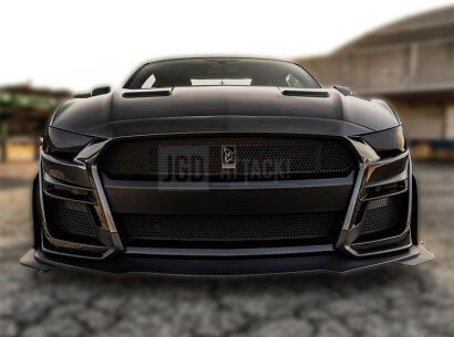 Front Bumper - GT500 Style - Unpainted (MUSTANG 18-23 EcoBoost, GT)