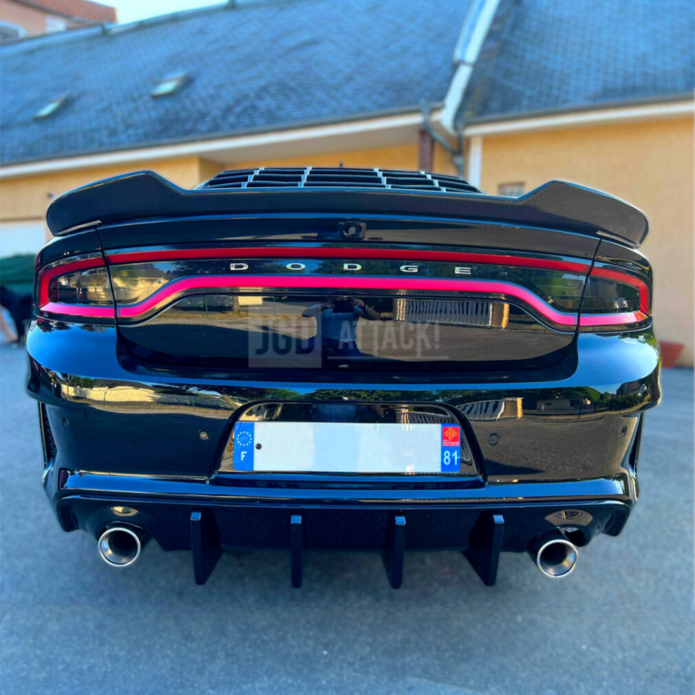 Rear Spoiler Wing - V2 Style (CHARGER 15-23)