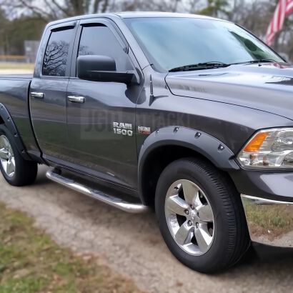 Pocket Rivet Style Fender Flares - Textured (RAM 1500 09-17)