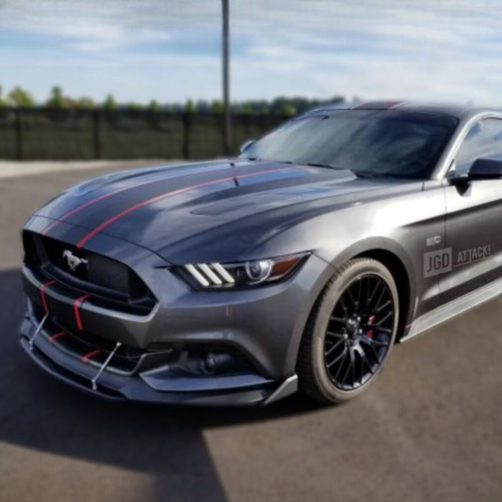 MMD Skrzydła Chin Spoilera (MUSTANG 15-17 GT, EcoBoost, V6)