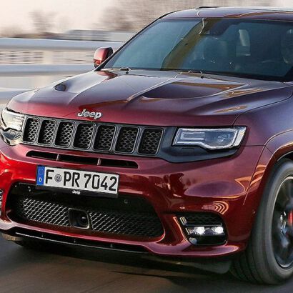 Zderzak Przedni TRACKHAWK SRT Styl + DRL (GRAND CHEROKEE 14-21)