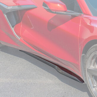 Dokładki Progów – Carbon (CORVETTE C8 23-24 Z06) - 2
