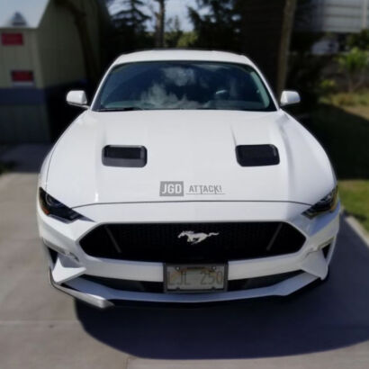 Hood Vents - Matte Black (MUSTANG 18-23 Ecoboost, GT)