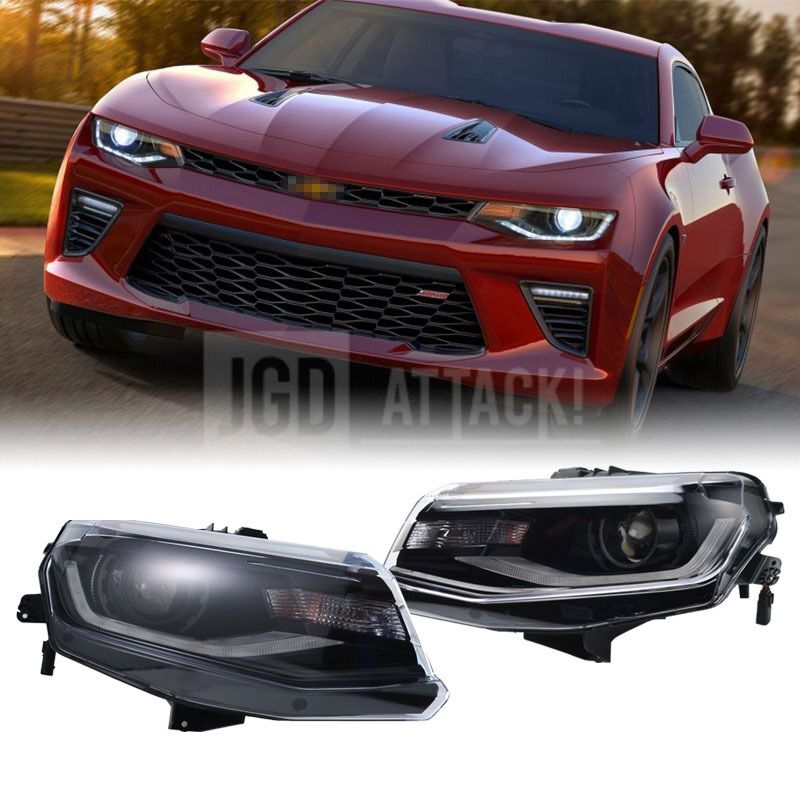 Full LED Projector Headlights - Set (CAMARO 16-18 LT/SS, 16-23 ZL1, ZL1/1LE)