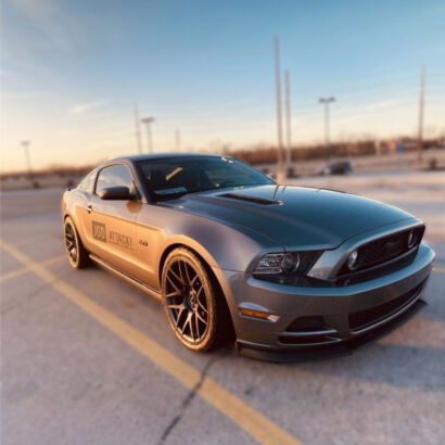 Chin Spoiler - Front Bumper Lip - Cervini's GT500 Style (MUSTANG 13-14 GT, V6)