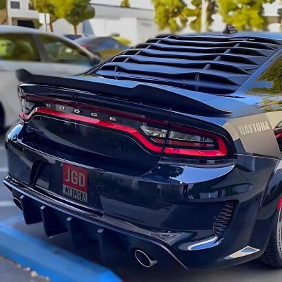 ROCK Style Trunk Spoiler Carbon Print (CHARGER 15-23 all)