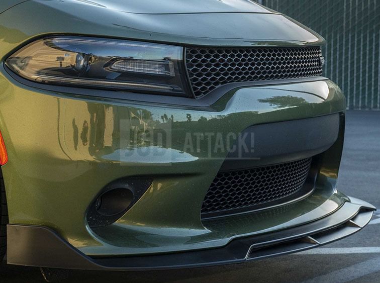 Chin Spoiler - Front Lip Splitter - V2 Style (CHARGER 15-23 SRT)