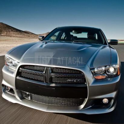 SRT Style Front Bumper + Fog Lights (CHARGER 11-14)