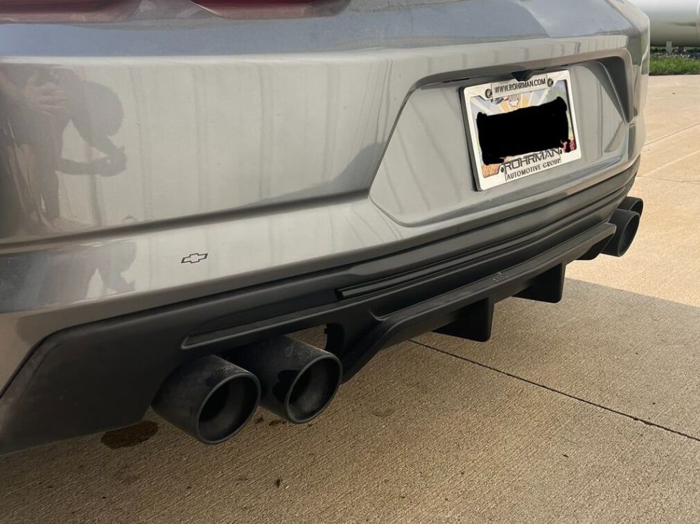 Camaro zl1 deals rear diffuser