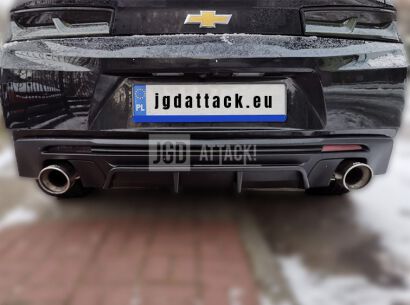 Tylny Dyfuzor Na Pojedyncze Końcówki Wydechów ZL1 Styl (CAMARO 16-21 LT/RS)