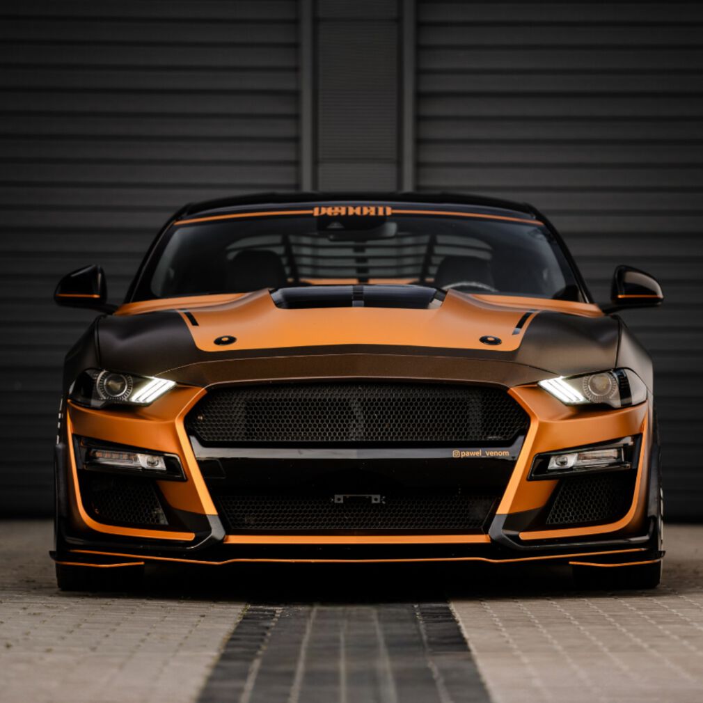 Zderzak Przedni GT500 Styl IKON - Zestaw (MUSTANG 18-23 EcoBoost, GT)