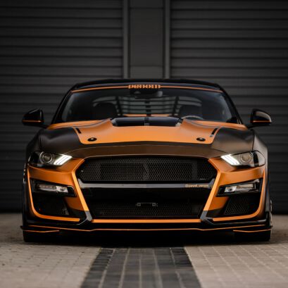Front Bumper - GT500 Style - IkonMotorsports (MUSTANG 18-23 EcoBoost, GT)