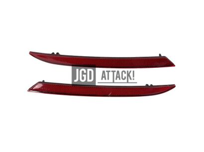 Rear Right & Left Bumper Trim Reflector Kit (MUSTANG 18-23)