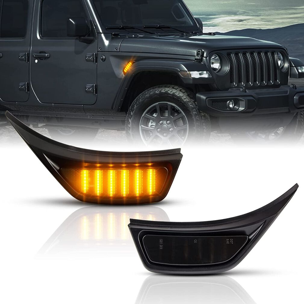 Dynamiczne Światła Obrysowe Dual LED (WRANGLER 18-23 JL)