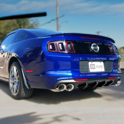 Rear Diffuser - Quad Hole - Shelby Style (MUSTANG 13-14 V6, GT)