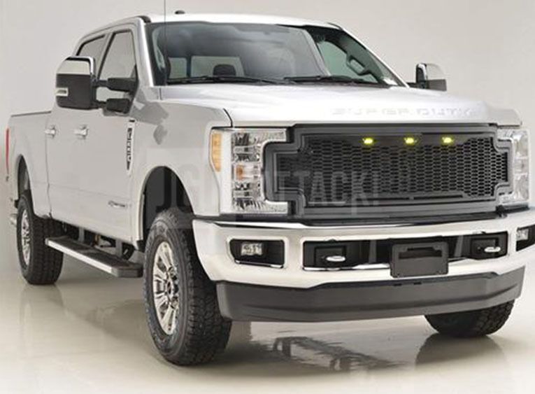 JGD ATTACK! - Upper Grille with LED (F-250/F-350 Super Duty 17-19)
