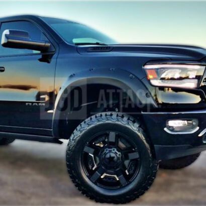 Fender Flares - Pocket Rivet Style (RAM 1500 19-23)