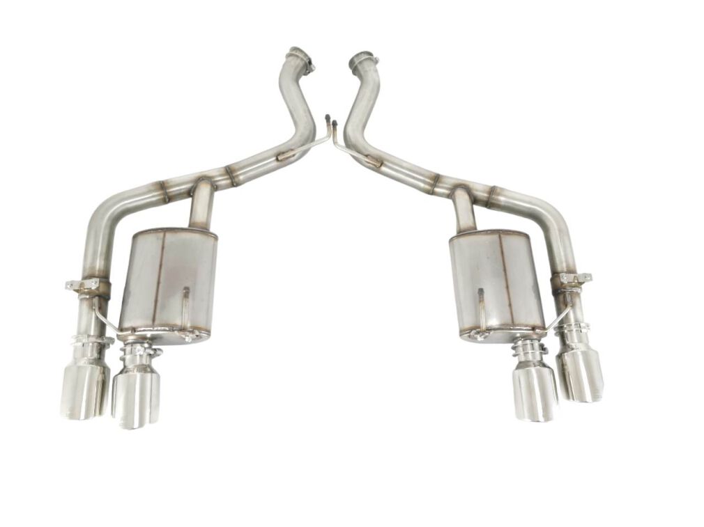 Axle-Back Active Exhaust System + X-Pipe (MUSTANG 15-23 GT)