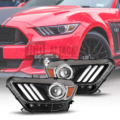 D3S Headlights with Approval - Set (MUSTANG 15-17 USA)