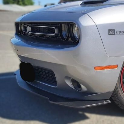 Chin Spoiler/Front Bumper Lip - Hellcat Style (CHALLENGER 15-23 SXT)