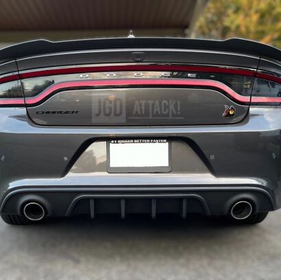 MP SRT Style Rear Bumper Lower Diffuser (CHARGER 15-23 SRT)