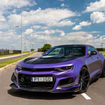 Aluminiowa Maska - 1:1 ZL1 Styl - Ikon (CAMARO 16-23 LT/RS/SS)