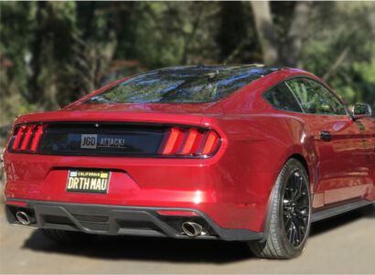 GT350 Style Rear Diffuser - Single Hole (MUSTANG 15-17 GT Premium, EcoBoost Premium)