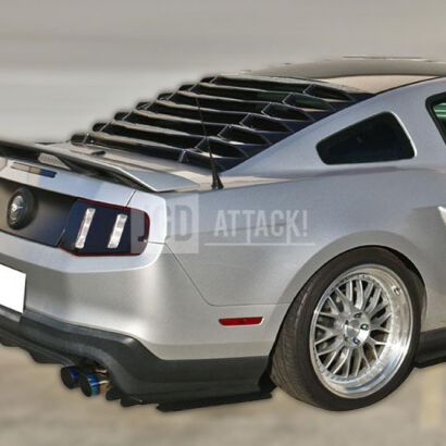 Rear Window Louvers - IK Style (MUSTANG 05-14 Coupe)