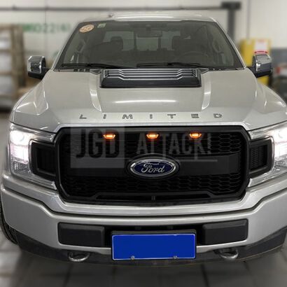 JGD ATTACK! - Upper Grille with LED (F-250/F-350 Super Duty 17-19)