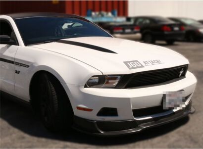 Chin Spoiler - Front Bumper Lip - RTR Style (MUSTANG 10-12 V6)