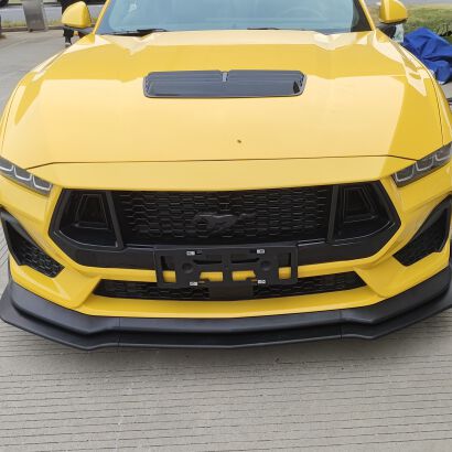 Chin Spoiler Dokładka Zderzaka - Czarny Mat (MUSTANG 24-25 GT, Ecoboost)