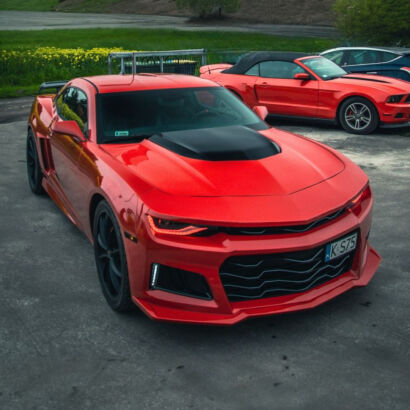 Aluminiowa Maska - 1:1 ZL1 Styl - Konwersja 6. Gen - Ikon (CAMARO 10-15)