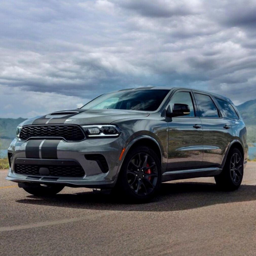 Body Kit – 2021+ SRT Hellcat Style – Front & Rear Bumper, Diffuser, Side Skirts (DURANGO 14-23)