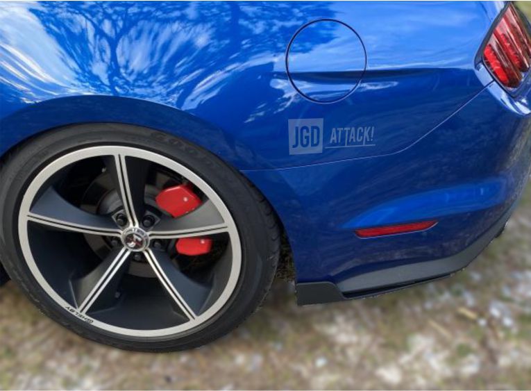 Rear Diffuser Winglets (MUSTANG 15-23 GT Premium, Ecoboost Premium)