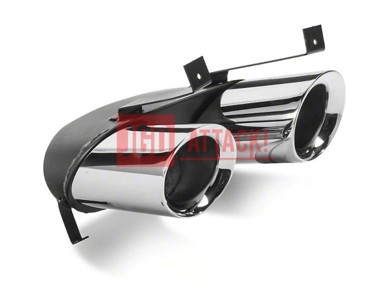 Quad Exhaust Tips for the MP Concepts GT350 Style Rear Diffuser (MUSTANG 15-17 GT Premium, EcoBoost Premium)