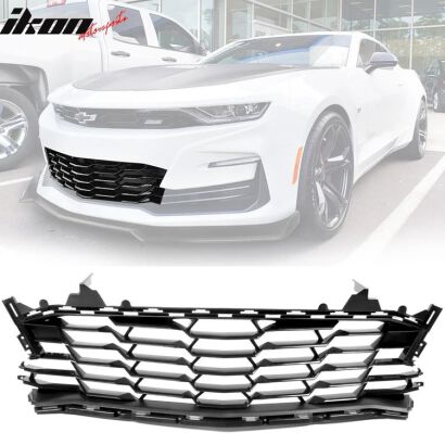 Black Front Bumper Lower Grille (CAMARO 19-23 SS/RS/LT/LS)