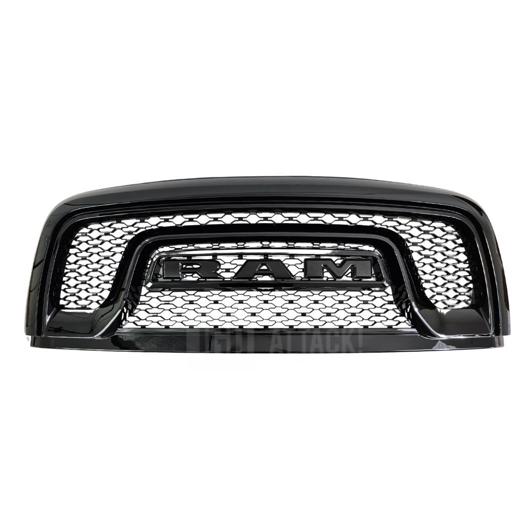 Upper Grille - Gloss Black (RAM 1500 REBEL 13-18)