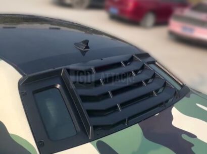 Rear Window Louvers - Gloss Black (CHALLENGER 08-23)